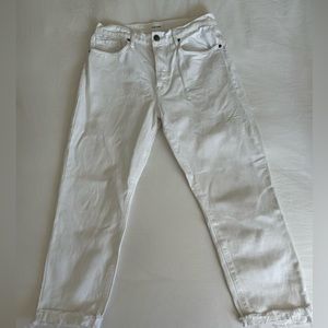 FRAME Le Original High Waist Front Cuff Straight Leg Jeans Size 30